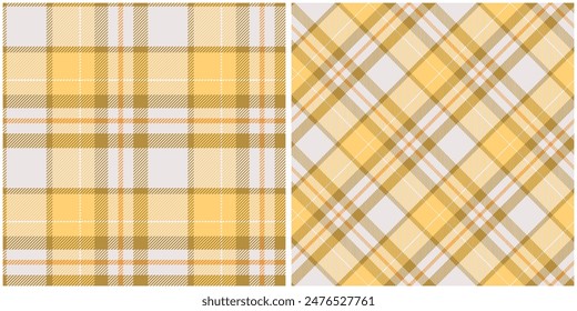 Patrón de tartán sin costuras. Pastel Classic Pastel Scottish Tartan Design. Conjunto de Vector de ilustración de tartán sin costura para bufanda, manta, otro moderno primavera verano otoño invierno Festiva impresión de tela.