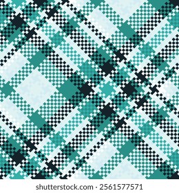 Tartan Pattern Seamless. Pastel Classic Plaid Tartan Traditional Pastel Scottish Woven Fabric. Lumberjack Shirt Flannel Textile. Pattern Tile Swatch Included.