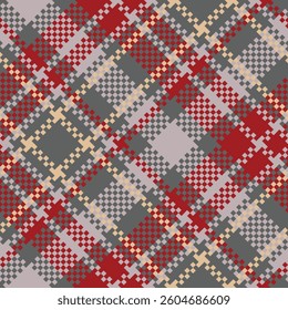 Tartan Pattern Seamless. Pastel Classic Pastel Scottish Tartan Design. Traditional Pastel Scottish Woven Fabric. Lumberjack Shirt Flannel Textile. Pattern Tile Swatch Included.
