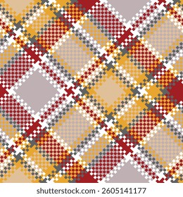 Tartan Pattern Seamless. Pastel Classic Pastel Scottish Tartan Design. Seamless Tartan Illustration Vector Set for Scarf, Blanket, Other Modern Spring Summer Autumn Winter Holiday Fabric Print.
