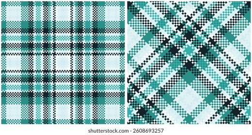 Tartan Pattern Seamless. Pastel Classic Plaid Tartan Traditional Pastel Scottish Woven Fabric. Lumberjack Shirt Flannel Textile. Pattern Tile Swatch Included.