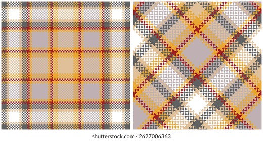Tartan Pattern Seamless. Pastel Classic Pastel Scottish Tartan Design. Template for Design Ornament. Seamless Fabric Texture.