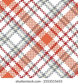 Tartan Pattern Seamless. Pastel Gingham Patterns Traditional Pastel Scottish Woven Fabric. Lumberjack Shirt Flannel Textile. Pattern Tile Swatch Included.