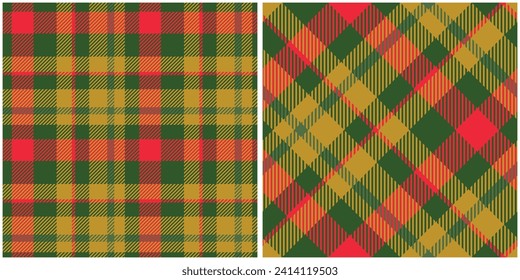 Tartan Muster Nahtlos. Pastel Scottish Plaid, Seamless Tartan Illustration Vector Set für Scarf, Blanket, andere moderne Frühjahrsferien Herbst Winter Holiday Stoffdruck.