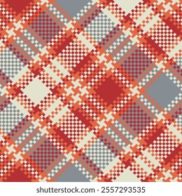 Tartan Pattern Seamless. Pastel Scottish Tartan Pattern Template for Design Ornament. Seamless Fabric Texture.