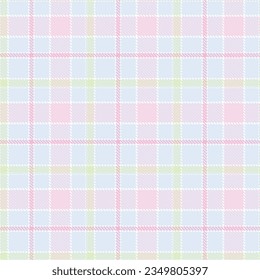 Tartan Pattern Seamless. Tartan Plaid Vector Seamless Pattern. Traditional Pastel Scottish Woven Fabric. Lumberjack Shirt Flannel Textile. Pattern Tile Swatch Included.