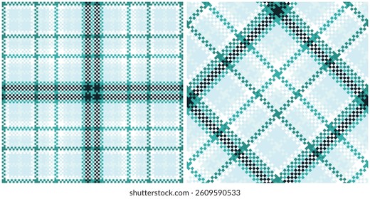 Tartan Pattern Seamless. Tartan Plaid Vector Seamless Pattern. Traditional Pastel Scottish Woven Fabric. Lumberjack Shirt Flannel Textile. Pattern Tile Swatch Included.