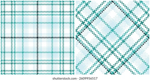 Tartan Pattern Seamless. Tartan Plaid Vector Seamless Pattern. Template for Design Ornament. Seamless Fabric Texture.