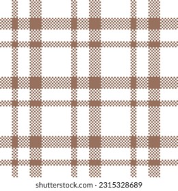 Tartan Muster Nahtlos. Muster-Muster für Design-Ornament. Nahtlose Stoffstruktur.