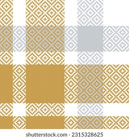 Tartan Pattern Seamless. Plaids Pattern Traditional Scottish Woven Fabric. Lumberjack Shirt Flannel Textile. Pattern Tile Swatch Included.