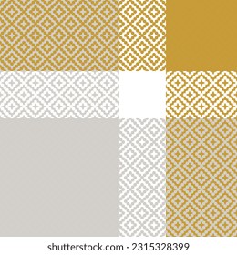 El patrón de Tartán no tiene inconvenientes. Patrón escocés de Tartán sin problemas. Tartán Illustration Vector Set para Scarf, Blanket, otros diseños modernos primavera verano otoño invierno invierno impresión de tela.