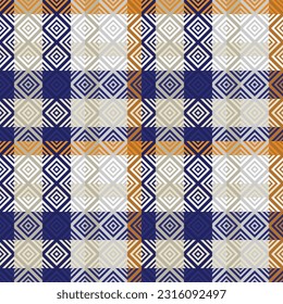 Tartan Pattern Seamless. Scottish Tartan Pattern Template for Design Ornament. Seamless Fabric Texture.