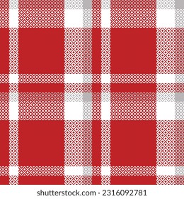 Tartan Pattern Seamless. Scottish Tartan Pattern Template for Design Ornament. Seamless Fabric Texture.