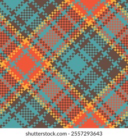 Tartan Pattern Seamless. Sweet Checker Pattern Seamless Tartan Illustration Vector Set for Scarf, Blanket, Other Modern Spring Summer Autumn Winter Holiday Fabric Print.