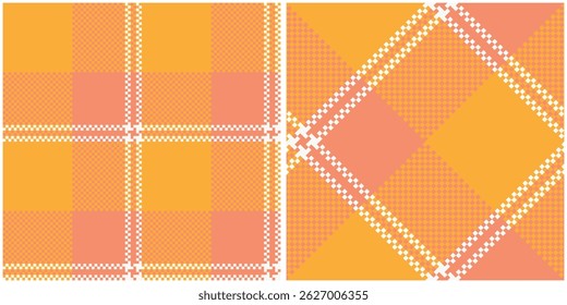 Patrón de tartán sin costuras. Plantilla de patrón de damas dulces para adorno de diseño. Textura de tela sin costuras.
