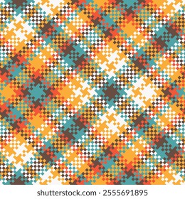 Tartan Pattern Seamless. Sweet Plaid Pattern Traditional Scottish Woven Fabric. Lumberjack Shirt Flannel Textile. Pattern Tile Swatch Included.