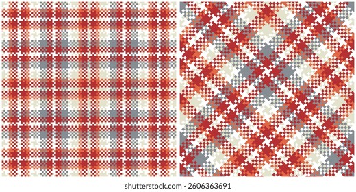Tartan Pattern Seamless. Sweet Plaid Patterns Seamless Tartan Illustration Vector Set for Scarf, Blanket, Other Modern Spring Summer Autumn Winter Holiday Fabric Print.