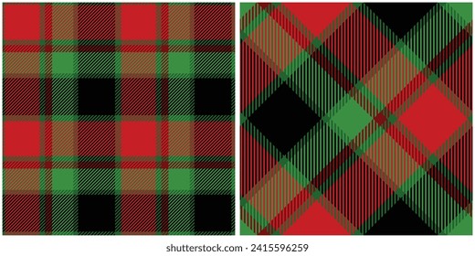 Tartan Pattern Seamless. Sweet Sweet Plaids Pattern Traditional Scottish Woven Fabric. Lumberjack Shirt Flannel Textile. Pattern Tile Swatch Included.