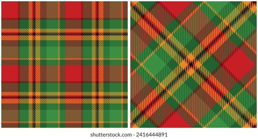 Tartan Pattern Seamless. Sweet Sweet Plaids Pattern Seamless Tartan Illustration Vector Set for Scarf, Blanket, Other Modern Spring Summer Autumn Winter Holiday Fabric Print.