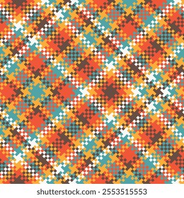 Tartan Pattern Seamless. Sweet Sweet Plaids Pattern Template for Design Ornament. Seamless Fabric Texture.