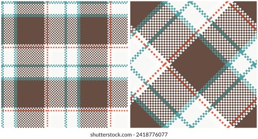 Tartan Pattern Seamless. Traditional Scottish Checkered Background. Seamless Tartan Illustration Vector Set for Scarf, Blanket, Other Modern Spring Summer Autumn Winter Holiday Fabric Print.