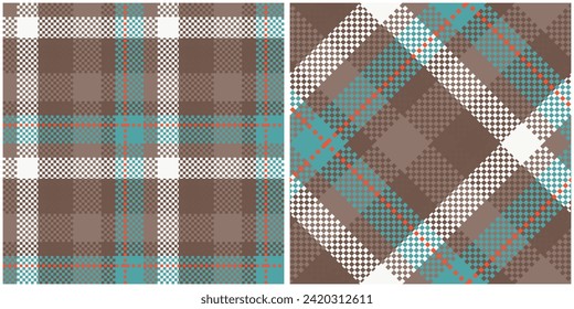 Tartan Pattern Seamless. Traditional Scottish Checkered Background. Seamless Tartan Illustration Vector Set for Scarf, Blanket, Other Modern Spring Summer Autumn Winter Holiday Fabric Print.