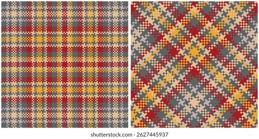 Tartan Pattern Seamless. Traditional Scottish Checkered Background. Flannel Shirt Tartan Patterns. Trendy Tiles for Wallpapers.