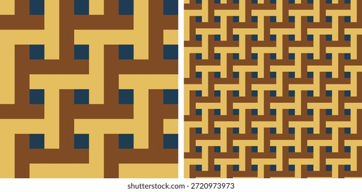 
Fondo de textura de tela a cuadros sin costuras de valla repetible o valla de tartán para falda, mantel, manta, funda nórdica u otra impresión de moda moderna.
