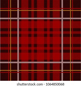 Tartan pattern vector