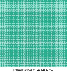 Tartan pattern vector of background textile check with a texture fabric seamless plaid in turquoise and light colors.