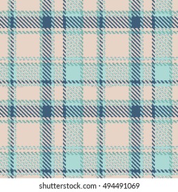 Tartan pattern. Vector colorful texture. 