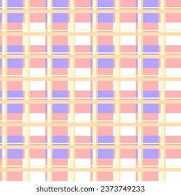 Tartan pattern vector set for scarf, pillow case, blanket, cloth, fabric print.