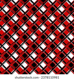 Tartan pattern vector set for scarf, pillow case, blanket, cloth, fabric print.