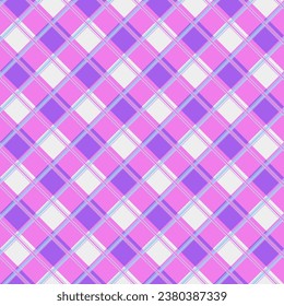 Tartan pattern vector set for scarf, pillow case, blanket, cloth, fabric print.