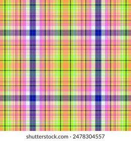 Tartan pattern,Colored seamless Plaid pattern,EPS 10.