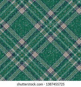 Tartan patterns, check fabric design