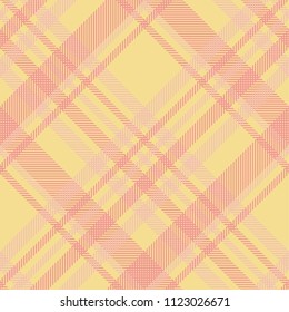 Tartan pattern,Scottish traditional fabric, orange tone background,