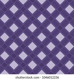 Tartan pattern,Scottish traditional fabric seamless. Purple and Ultra Violet on purple background,Pantone Style.