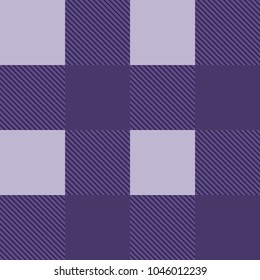 Tartan pattern,Scottish traditional fabric seamless. Purple and Ultra Violet on purple background,Pantone Style.