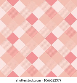 Tartan pattern,Scottish traditional fabric seamless, pink background,