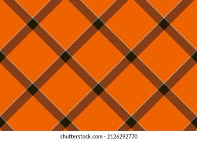 Tartan plaid background, diagonal check seamless pattern. Vector fabric texture for textile print, wrapping paper, gift card, wallpaper flat design.
