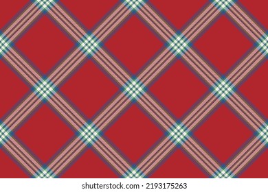 Fondo de estratificación de Tartán, patrón de comprobación diagonal transparente. Textura de tela vectorial para impresión textil, papel de envoltura, tarjeta de regalo, diseño plano de papel pintado.