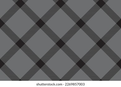 Tartan-einfarbiger Hintergrund, diagonale Prüfung nahtloses Muster. Vektor-Textur für den Stoffdruck, Wickelpapier, Geschenkkarte, Tapete-Flachdesign.