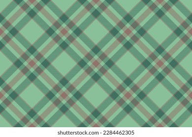 Tartan plaid background, diagonal check seamless pattern. Vector fabric texture for textile print, wrapping paper, gift card, wallpaper flat design.
