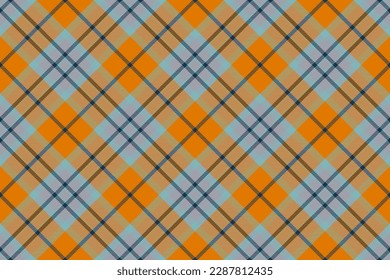 Tartan-einfarbiger Hintergrund, diagonale Prüfung nahtloses Muster. Vektor-Textur für den Stoffdruck, Wickelpapier, Geschenkkarte, Tapete-Flachdesign.