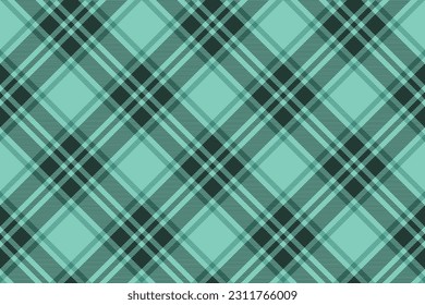 Tartan plaid background, diagonal check seamless pattern. Vector fabric texture for textile print, wrapping paper, gift card, wallpaper flat design.