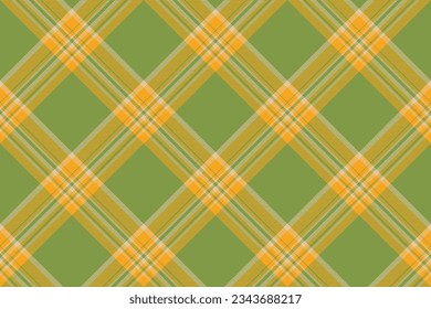 Tartan plaid background, diagonal check seamless pattern. Vector fabric texture for textile print, wrapping paper, gift card, wallpaper flat design.