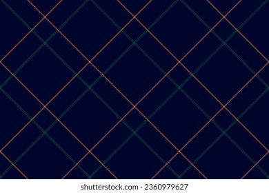 Tartan plaid background, diagonal check seamless pattern. Vector fabric texture for textile print, wrapping paper, gift card, wallpaper flat design.