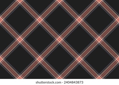 Tartan plaid background, diagonal check seamless pattern. Vector fabric texture for textile print, wrapping paper, gift card, wallpaper flat design.