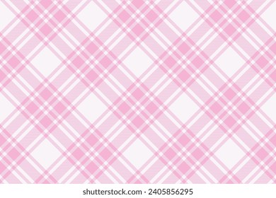 Tartan plaid background, diagonal check seamless pattern. Vector fabric texture for textile print, wrapping paper, gift card, wallpaper flat design.